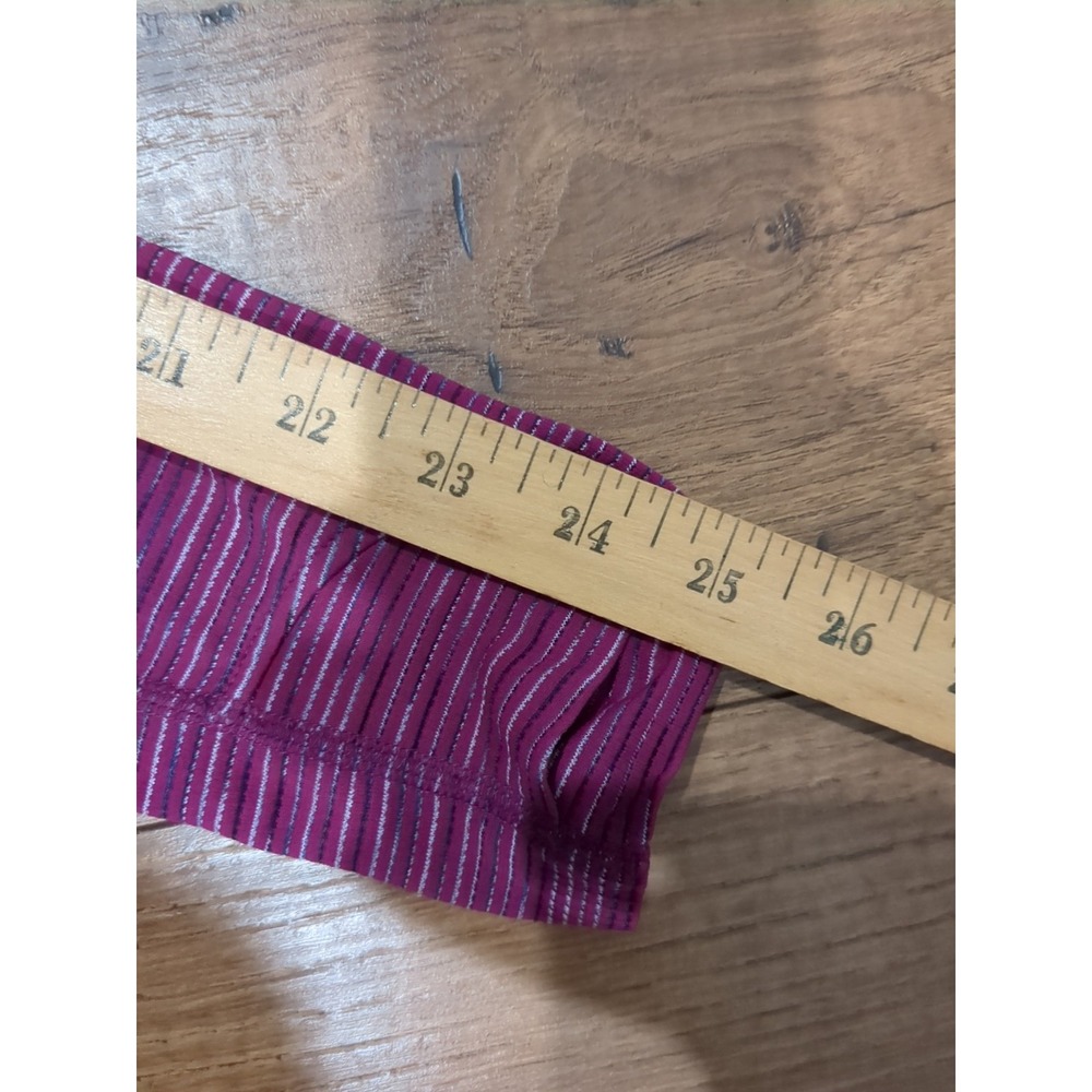 Athleta Womens L Long Sleeve Purple Performance Top Short - Picture 4 of 9